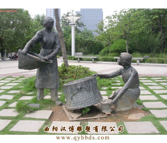 雕塑人物制作