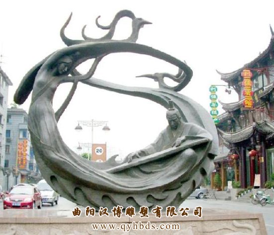 铸铜人物雕塑