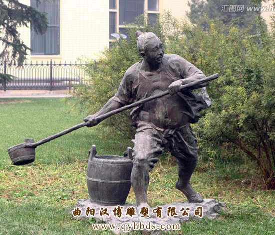 铸铜人物雕塑