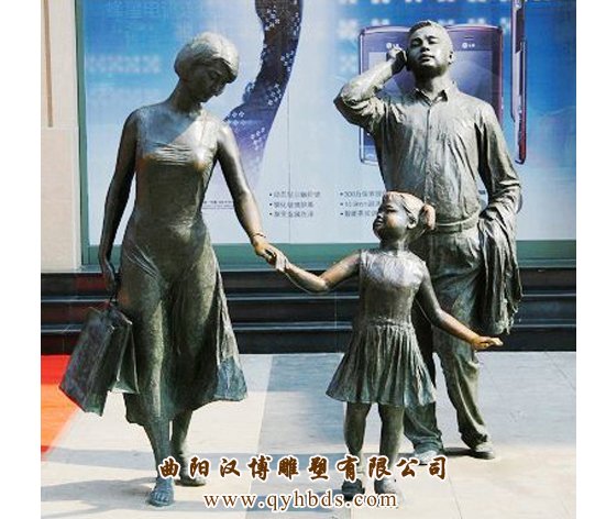 铸铜人物雕塑