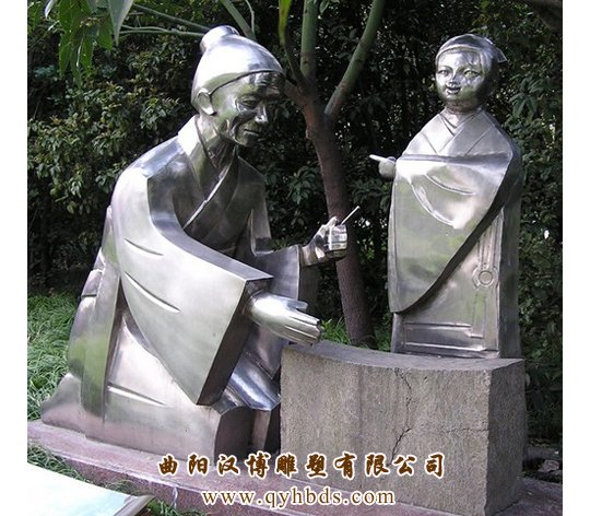 铸铜人物雕塑