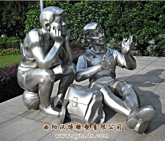 铸铜人物雕塑
