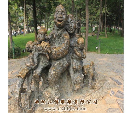 铸铜人物雕塑