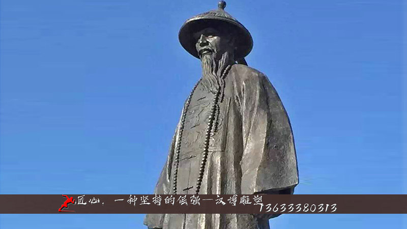 于成龙雕像,名人雕塑,人物石雕定制