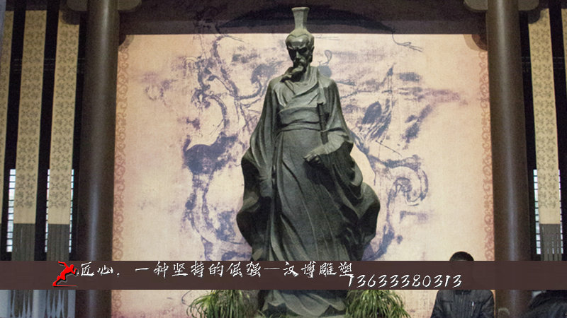 历史伟人雕塑,屈原铜雕,大型人物雕像