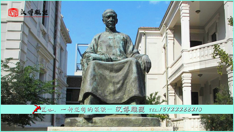 传统工艺铜雕,人物铸铜雕像,景观雕塑