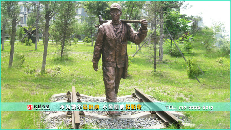 现代工艺铜雕,人物雕像,文化艺术雕塑