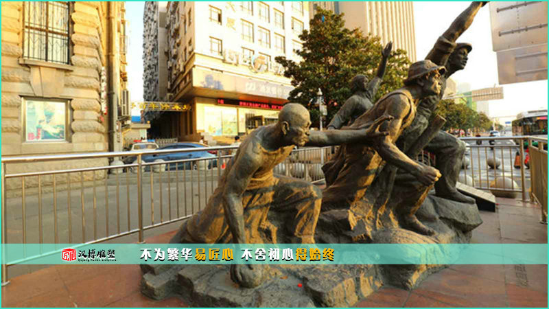 大型铜雕,人物雕像定制,城市雕塑